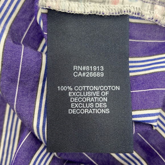 Robert Graham Freshly Laundered Shirt Embroidered Flip Flops Button Up Men’s XL - Picture 15 of 16